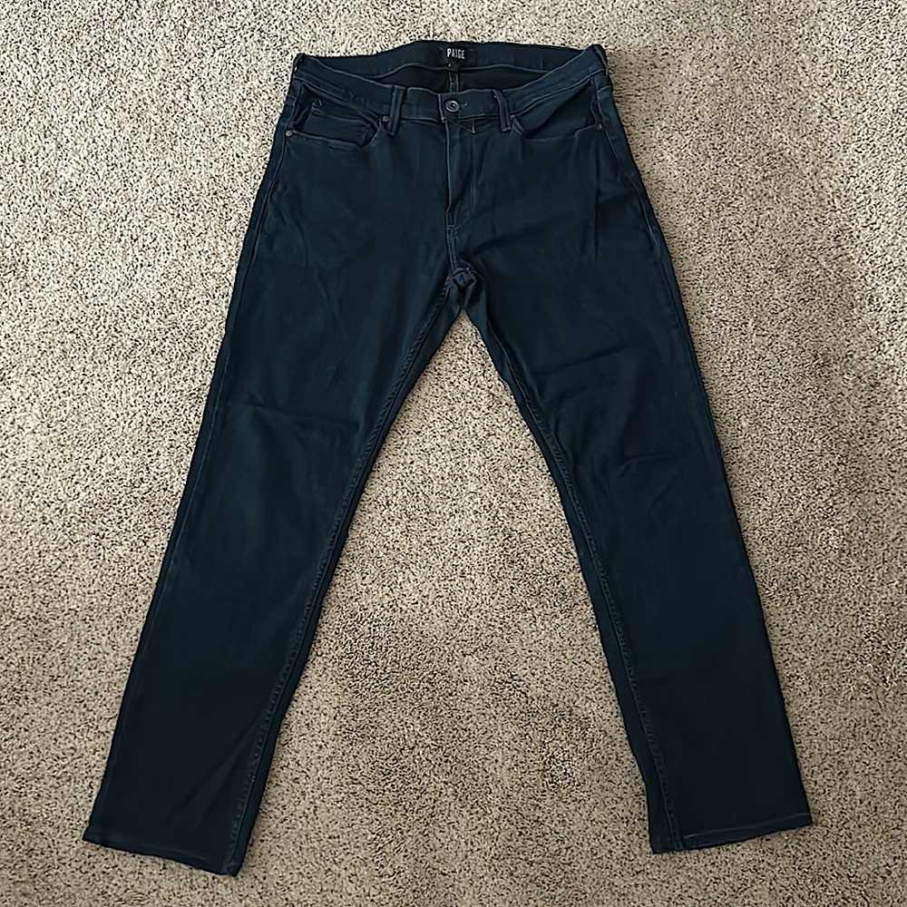 PAIGE Men’s Federal Samson Wash Straight Leg Denim Jeans Pants **Size 32** 👖👖 - Picture 4 of 9